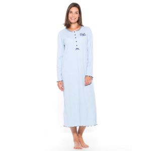 Daxon Pyjamas / Chemises de nuit by - Chemise de nuit longue coton