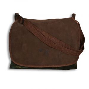 Carnier Cuir Haute Qualit&eacute;, Motif B&eacute;casse 38 X 30cm