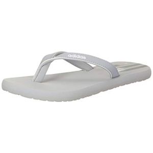 Adidas Eezay Flip Flop, Chaussure de piste d'athltisme Femme, Halo Silver Iridescent FTWR White, 36 2/3 EU