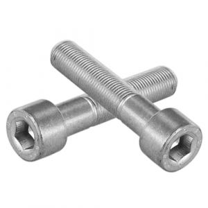 VIS INOX Tête CYLINDRIQUE Six Pans Creux M6 x 40mm : Lot 5pcs | CHC - BTR - Filetage Partiel | Acier A2 - Norme DIN 912 | PROTORX