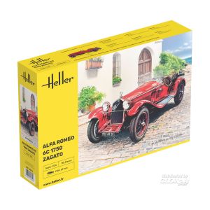 Heller Maquette Alfa Romeo 6C 1750 Zagato 1/24 - Maquette de voiture - 1000807150