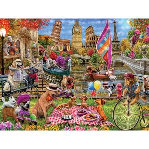Master pieces Puzzle Pièces XXL - Dog Gone Days