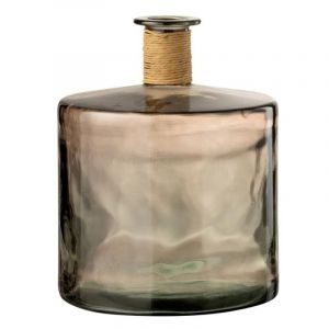 Prix Vase Design en Verre Safari 45cm Marron