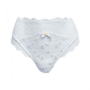 Brigitte Bardot Culotte classique Blanche - Couleur Blanc - Taille 46