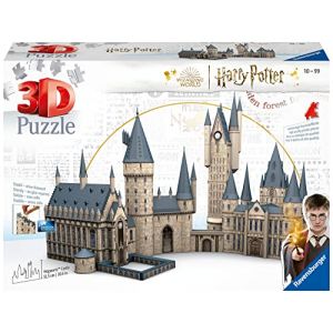 Ravensburger Coffret Complet Poudlard Grande Salle + Tour d'astronomie Potter-1080 pièces Harry Potter Puzzle 3D, 4005556114979