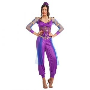 Boland Costume princesse arabe, 3 pièces, costume de carnaval pour fête à thème, Halloween ou carnaval, danseuse du ventre