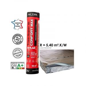 ACTIS Isolant r&eacute;flecteur alv&eacute;olaire CONFORT MAX Triso-Super 12+ ACTIS