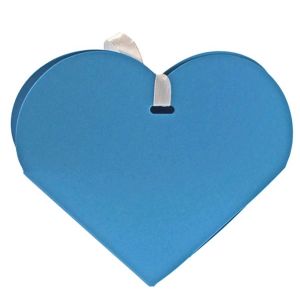 Ruedelafete Ballotin coeur turquoise