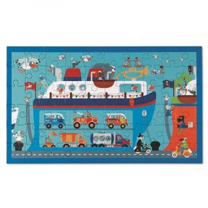 Scratch Bateau-Ferry - Puzzle 60 pièces