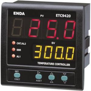 Enda Régulateur de température PID ETC9420-230 Pt100, J, K, T, S, R Relais 2 A, SSR 1 pc(s)