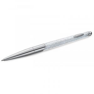 Swarovski 5534324 - Stylo &agrave; billes Crystalline Nova Blanc M&eacute;tal Dor&eacute; Rose