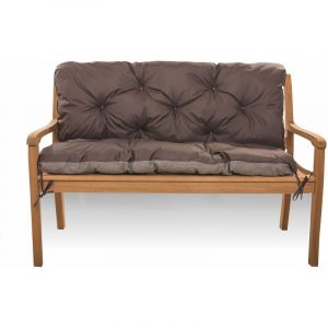 Setgarden, Set coussins pour palette canapé,Coussins de bank, assise 120 x 80 x 16cm + dossier 120 x 50 x 14cm, Couleur Orange
