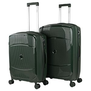 Ensemble De 2 Bagages Rigides Avec Roues Doubles En Polypropylène Avec Verrouillage TSA, Légers Et Résistants, Moyennes Et Grandes Tailles 760216