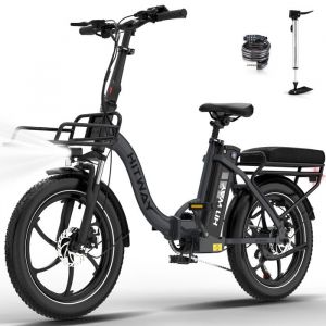 Hitway vélo électrique 20pc argent