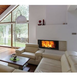 Azura home design Insert de cheminée 80 CM EVO 17kW