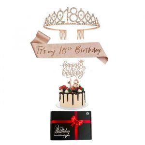 Original Cup Pack D'accessoires Anniversaire 18 Ans
