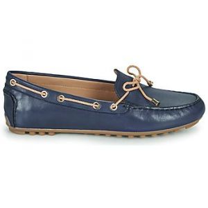 Geox Moccasin D Leelyan C pour Femme - Sable Bleu, 36 EU