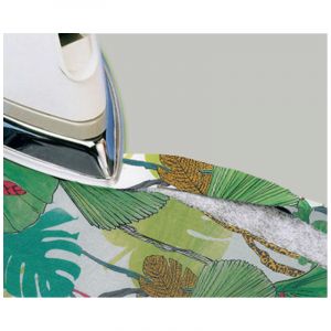 Home maison Homemaison - Ruban &agrave; thermocoller Blanc 2 cm x 3 m - Blanc