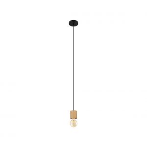 Eglo Suspension TURIALDO Noir, Brun, 1 lumière - Moderne - Intérieur - TURIALDO - Délai de livraison moyen: 2 à 3 semaines. Port gratuit France métropolitaine et Belgique dès 100 €.