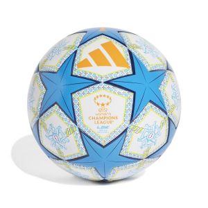 Adidas Ballon Femme Champions League Finale 2024/25 Lisbon League - Blanc/orange/bleu, pointure Ball SZ. 4 - ['Orange', 'Bleu', 'Blanc'] - Taille Ball SZ. 4