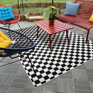 Tapis exterieur 120x170 blanc