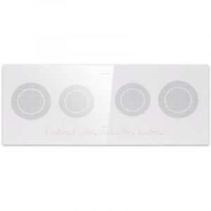 Klarstein Plaque Induction 11600W 5 Feux Flex Zone Blanc