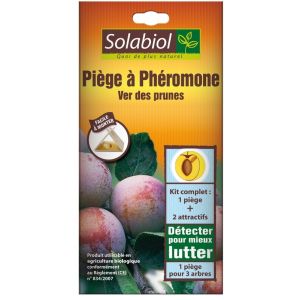 Solabiol Piège à phéromone : Ver des prunes - 2 pièges