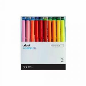 Cricut Infusible Ink Marker Pen Set | Ultime Moyen | 30 Pack | pour Une Utilisation avec des Blancs compatibles à l'encre infudable Easypress Autopress, Plastique, Ultimate, Medium Point, 30 Pièces