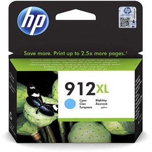 HP 912XL High Yield Cyan Ink (3YL81AE#BGY)