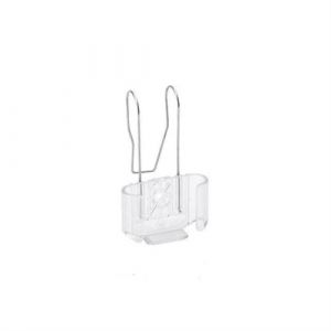 FAAC Clip support &eacute;metteur XT SLH / SL transparent pour fixation murale ou sur parsoleil