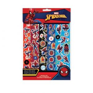 Ensemble d'autocollants Kids Licensing Marvel Spiderman
