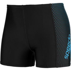 Speedo Gala Logo Panel Short de bain Garçon, black/blue 104 Shorts de bain