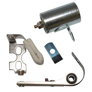 Cyclingcolors Kit allumage compatible avec Solex 2200 3300 3800 5000 : condensateur à visser + rupteur vis platinées moto mobylette scooter