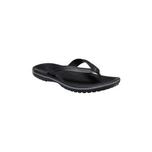 Crocs Unisexe Adulte Crocband Flip Tongs, Black/Slate Grey, 38/39 EU