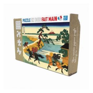 Puzzle Michèle Wilson Les Champs de Sekiya d'Hokusai