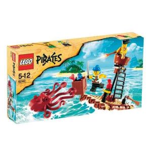Lego 6240 - Pirates : Le radeau des pirates et la pieuvre