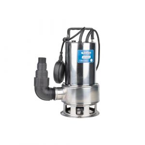 Pompe électrique submersible pour eaux sales 750W débit maximum de 13000l/h et immersion jusqu'à 7m