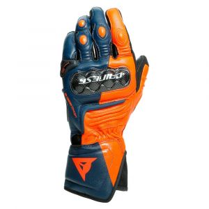 Image de Dainese Gants Carbon 3 - Black Iris / Flame Orange / Fluo Red - Taille L