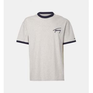 Tommy Jeans T Shirt Homme Ref 55874 Gris