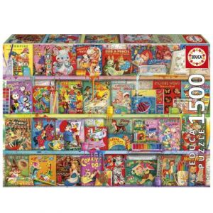 Educa Puzzle 1500 pi&egrave;ces : Le Coin des Livrets Kitsch