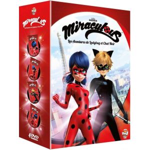 Coffret Miraculous, les aventures de Ladybug et Chat Noir - 4 films