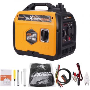 Groupe électrogène Inverter 3.5KW Générateur Silencieux Portable 58dB à l'essence for Camping car