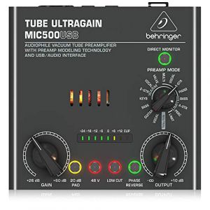Behringer TUBE ULTRAGAIN MIC500USB