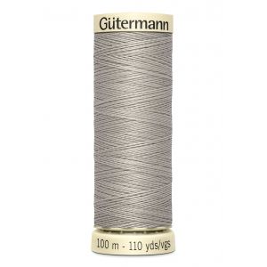 Fil À Coudre 100% Polyester Gutermann 1 Bobine Ref 701939 Et 788988 - Att 118 - Gris Pastel