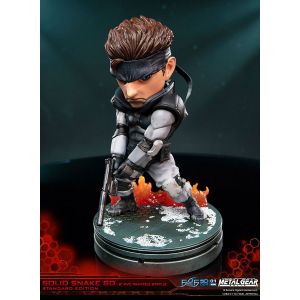 Image de Wtt First4Figures First4Figures-Solid Metal Gear SD Solid Figurine à Collectionner en PVC-Snake, Collectable, Ne S'applique Pas