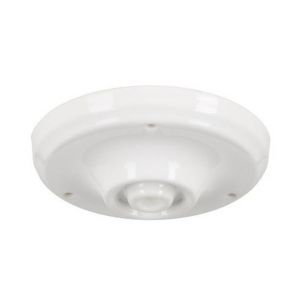 Bailey Rosace en porcelaine - Blanc