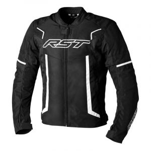 RST Blouson textile Pilot Evo noir/blanc- 2XL