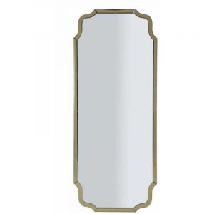 Mauro Ferretti - Miroir en mdf doré Istanbul 60 x 2 x 150 cm