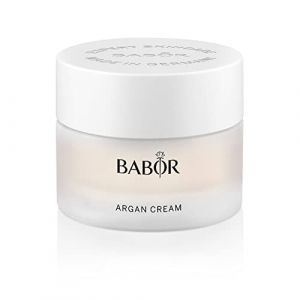 Image de Babor Classics Argan Cream, Crème Riche pour Le Visage pour Peaux Sèches, avec Huile D'Argan et Vitamine E, Formule Végétalienne, Sans Alcool, 50 ml