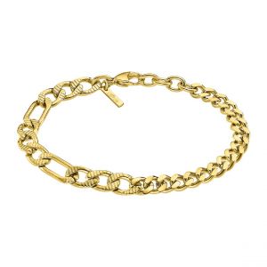 Bracelet Homme Lotus Style Bijoux Men In Black LS2303-2-2 Acier doré